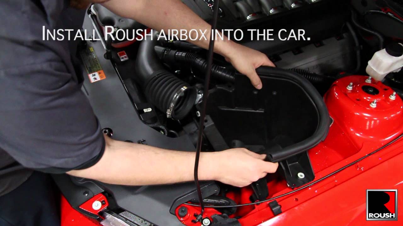 Mustang Cold Air Intake Install Video for 2010+ by ROUSH Performance