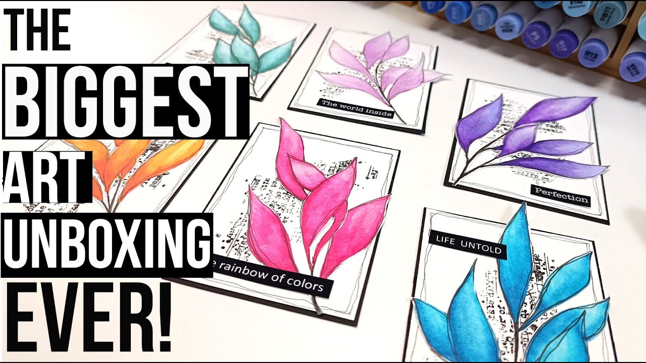 I didn't expect THIS!  Incredible art supplies from Ohuhu 🔥