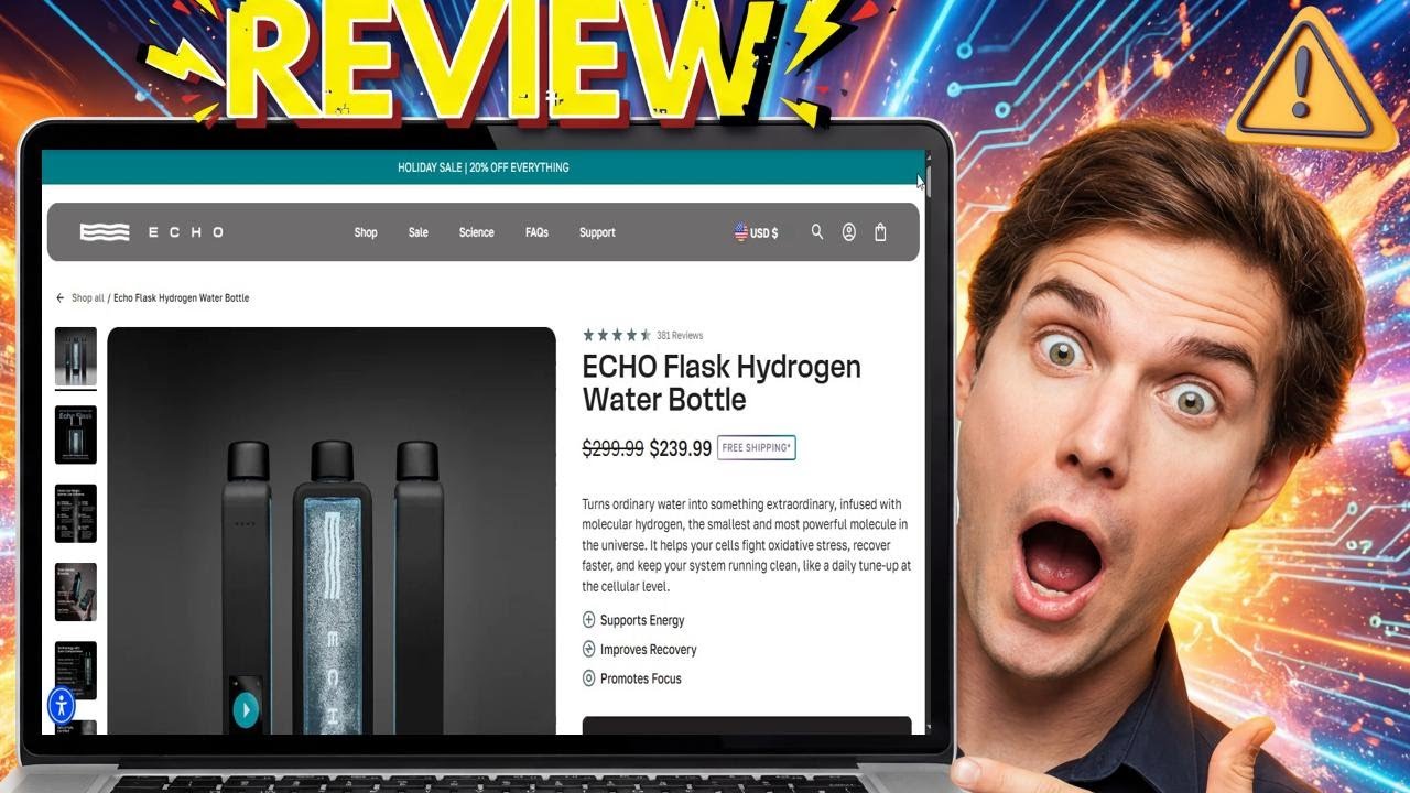 Echo Flask Review 2026 &ndash; Does This $300 Hydrogen Bottle Actually Work?