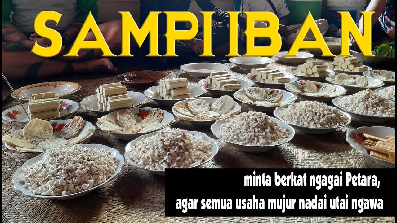 Sampi Iban (leka sampi minta berkat ngagai Petara) | William Lanjak
