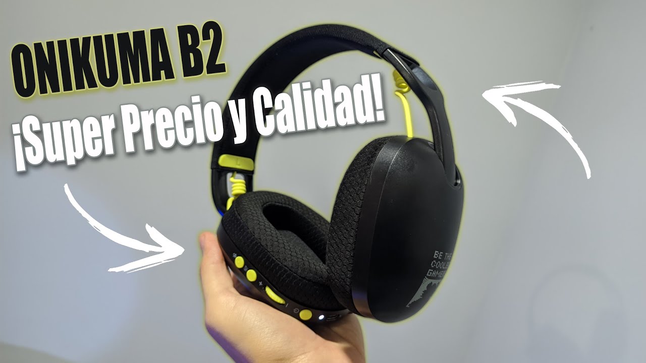 ONIKUMA B2 - ¡Headset Gamer BARATO y de CALIDAD! - Review en Español