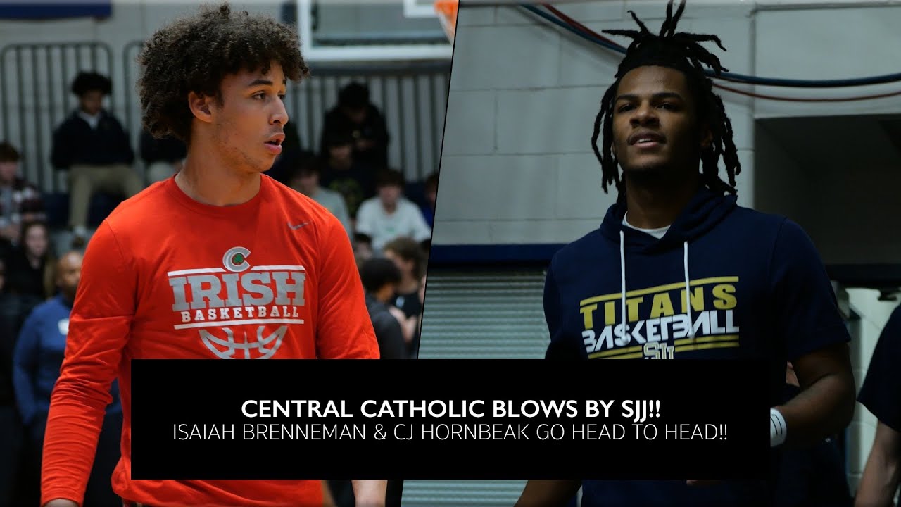 Central Catholic Blows By St. Johns Jesuit!! Isaiah Brenneman & CJ Hornbeak Go Head To Head!!