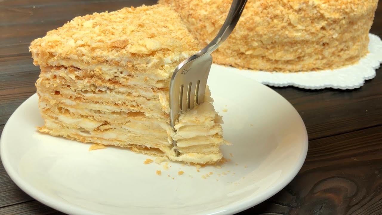 Hazırlanması ən asan, qaldıqca yumşalmayan NAPOLEON TORTU