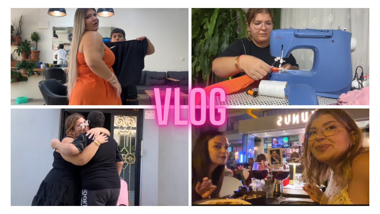 &Ouml;zlenen Ev Vlog | Yeni Sa&ccedil;larım | Dikiş makinamla İmtihanım | Benimle 3 G&uuml;n 