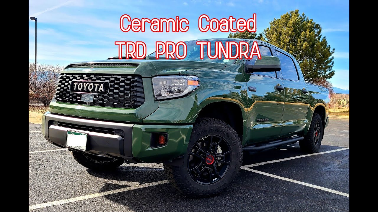 2020 TRD PRO Tundra - Ceramic Coated