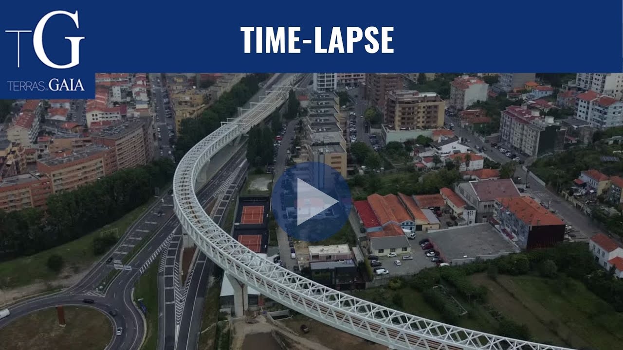 TIME-LAPSE | Extensão da Linha Amarela do metro Sto. Ovídeo - Vila d´Este