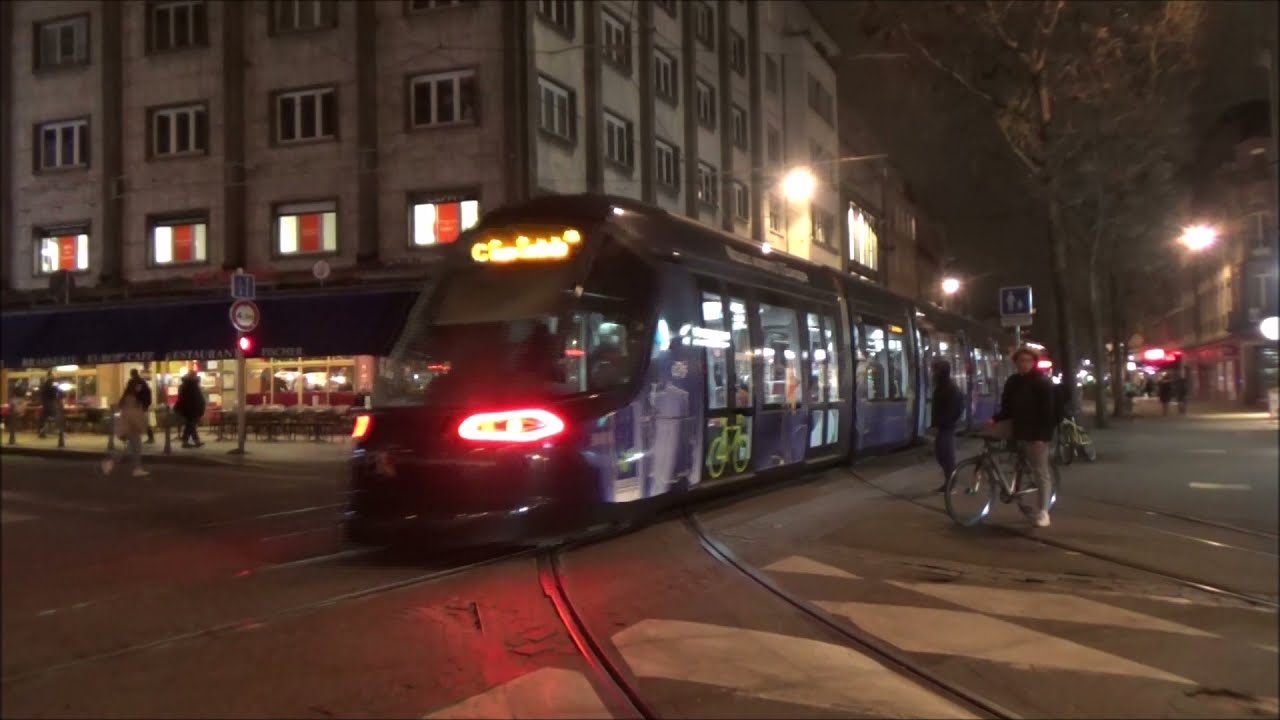 Tram de Strasbourg ,Novembre 2021
