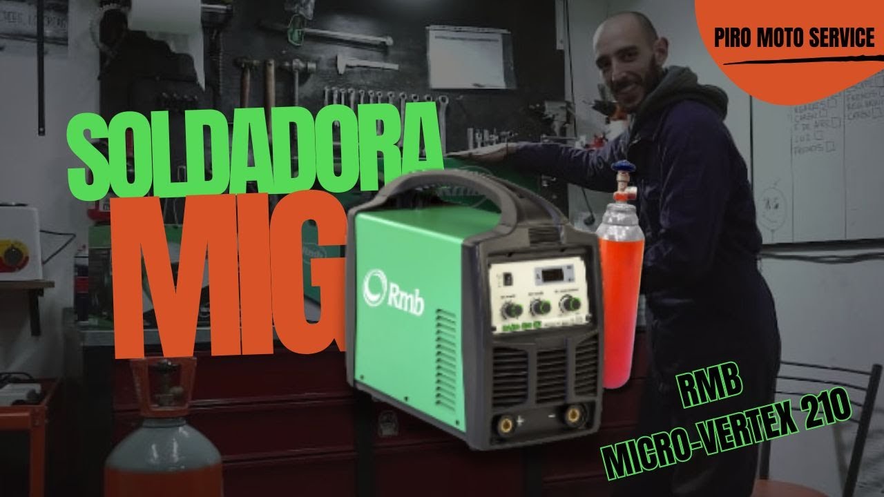 Unboxing SOLDADORA MIG Rmb Micro-Vertex 210.