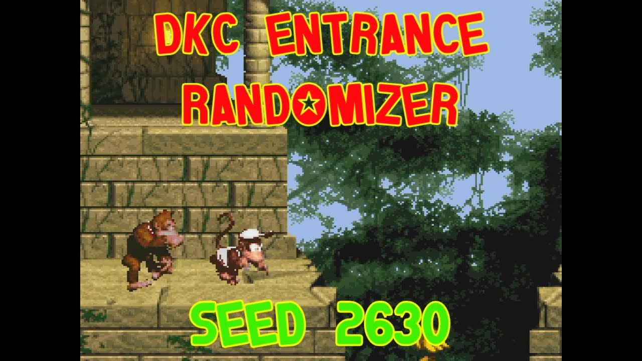 DKC Entrance Randomizer Seed 2630 (52:46)