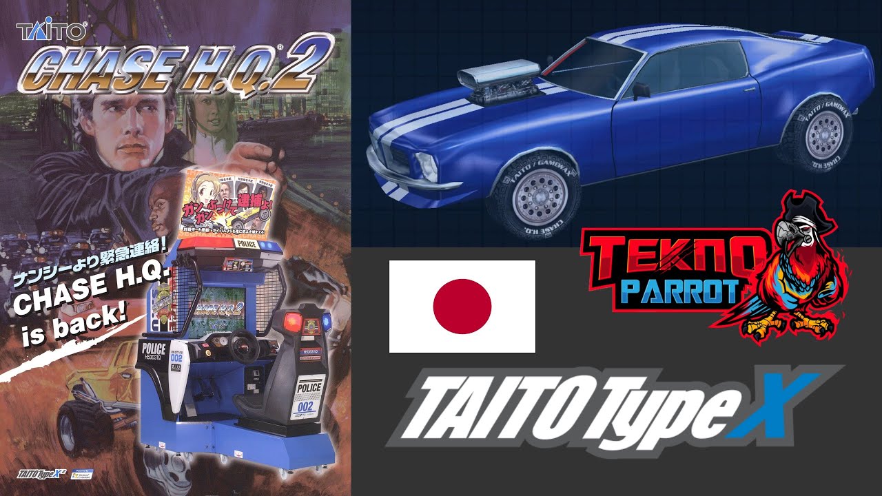Chase H.Q. 2 (Japan) (Arcade) - Muscle Car  (1cc, Good Ending)