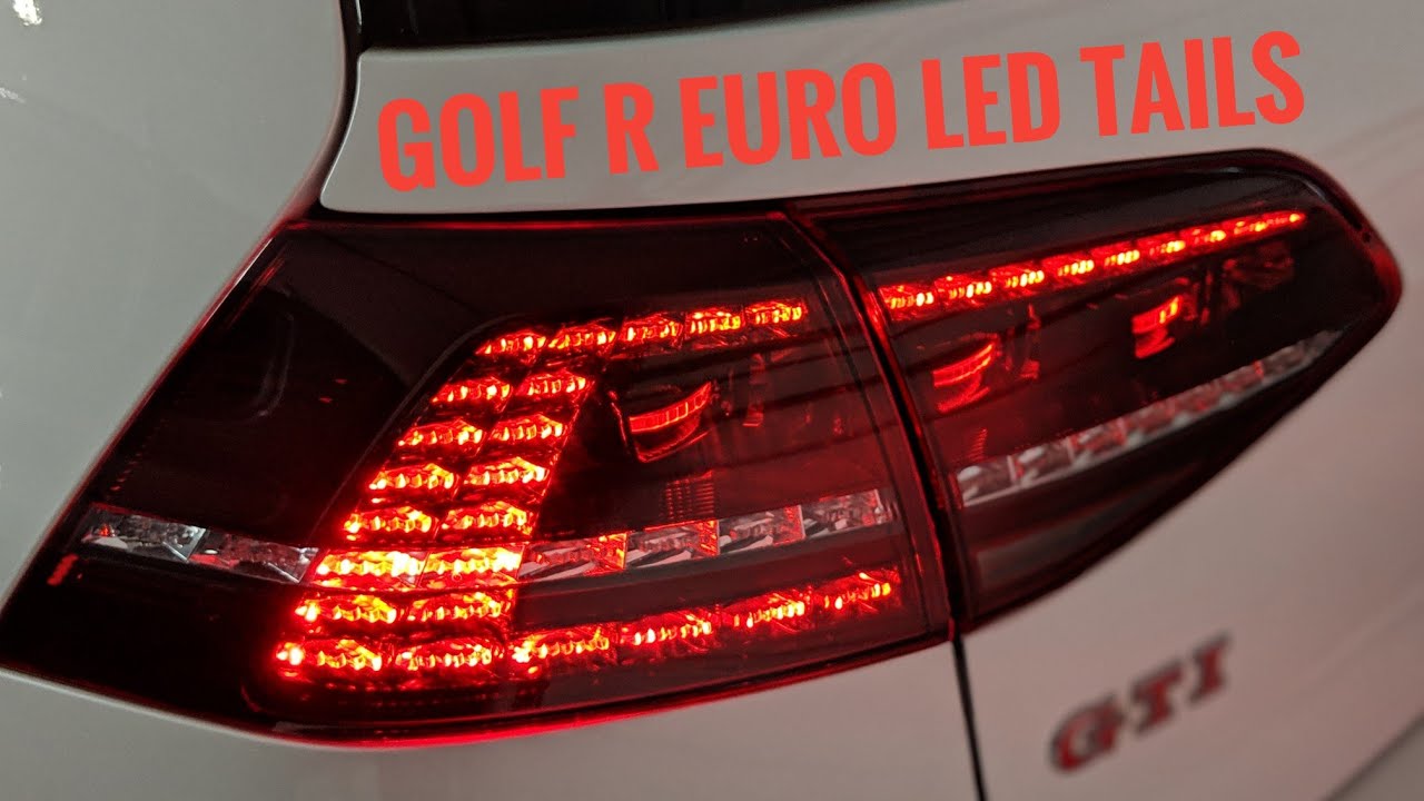 Как установить светодиодные задние фонари Euro Golf R OEM на MK7 GTI | Руководство