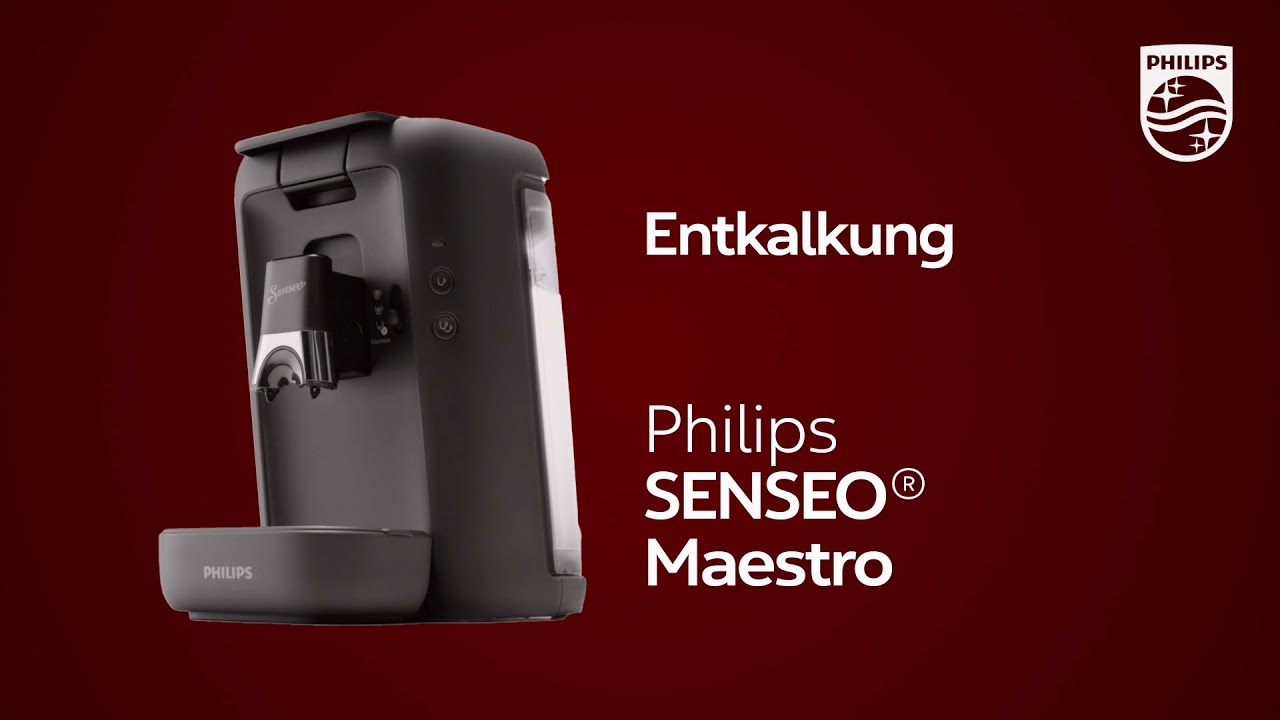 Wie Sie Ihre SENSEO® Maestro entkalken
