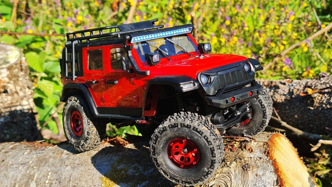JEEP WRANGLER Wltoys 2428 - Много света, дешевле Axial, но что-то не то...