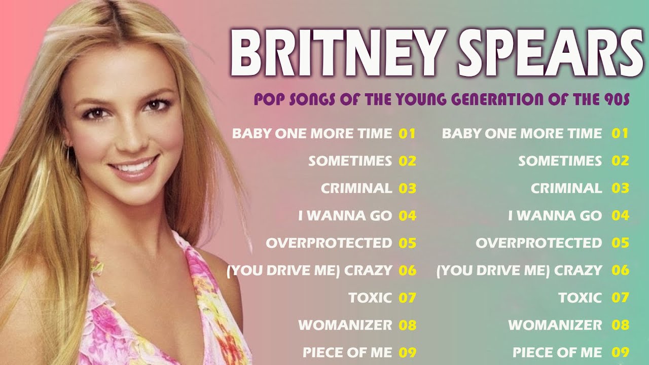 Britney Spears Greatest Hits 2025 - The Best Songs of All Time | Baby One More Time and more.. #90s