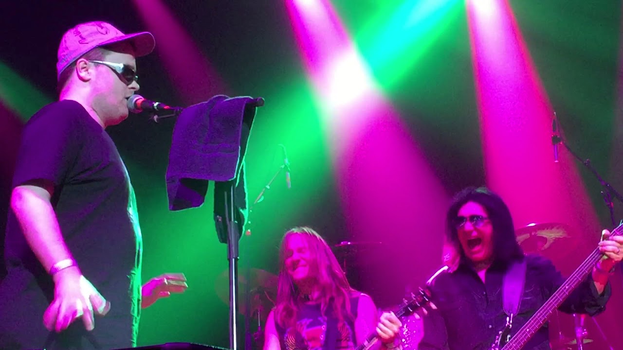 Brian McCauley with Gene Simmons Dr Love