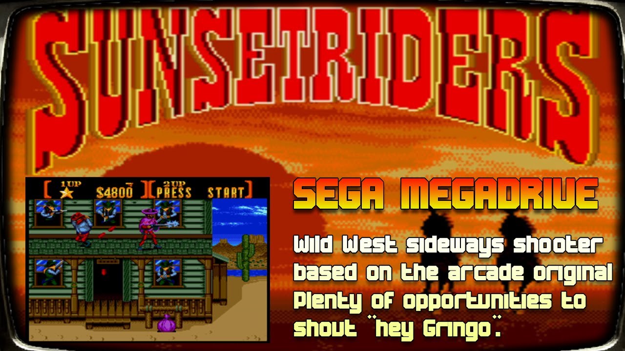 Sunset Riders - Sega Megadrive / Genesis