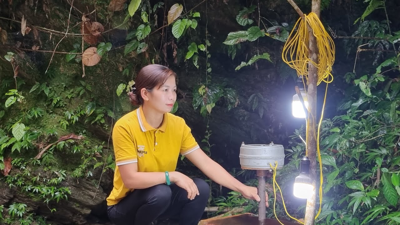 FULL VIDEO: 80 Days of building a generator, installing electrical systems for the house, daily work
