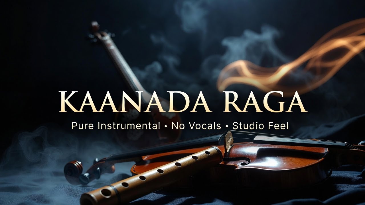 Kaanada Raga | Pure Instrumental Indian Classical Music | No Vocals | Deep Relaxation
