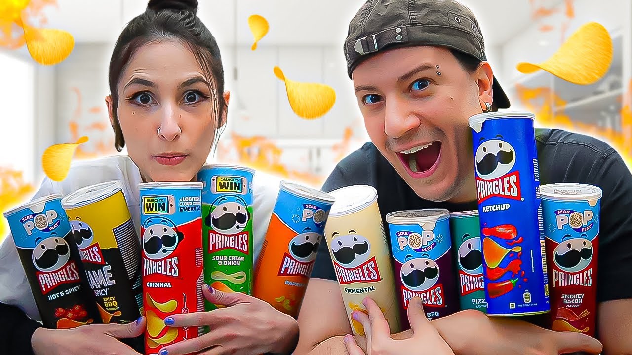 PROVIAMO TUTTI I GUSTI PIÙ ASSURDI DELLE PRINGLES