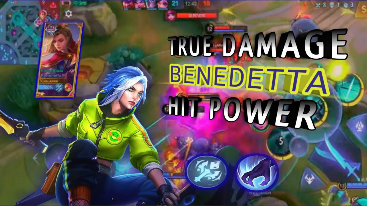 True damage benedetta powerfull mobile legend #bennedeta #mlbb #playmobilelegends