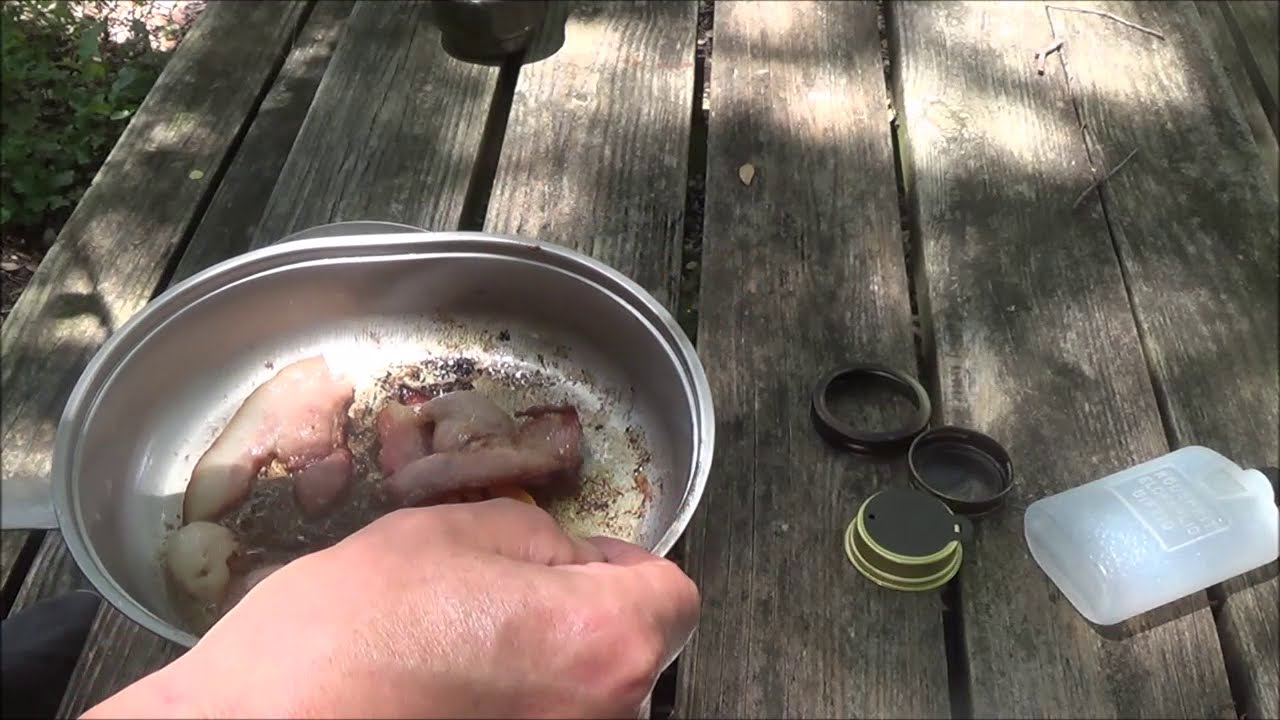 U.S. G.I. Mess Kit -Eggs n Bacon