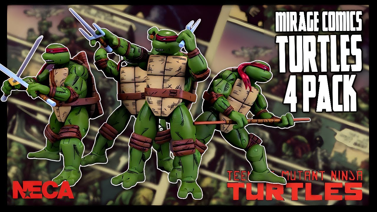 Черепашки-ниндзя NECA Черепашки-ниндзя Mirage Comics Turtles