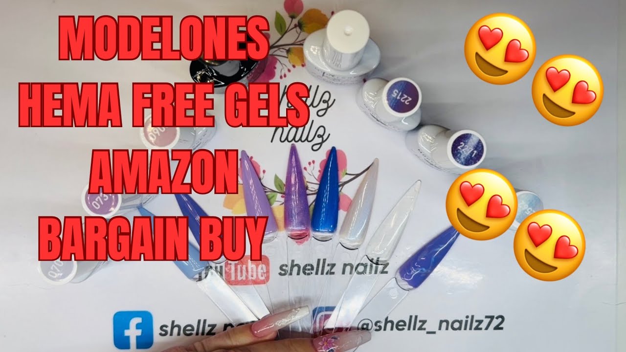 MODELONES HEMA FREE GEL POLISH REVIEW | AMAZON BARGAIN BUY😂