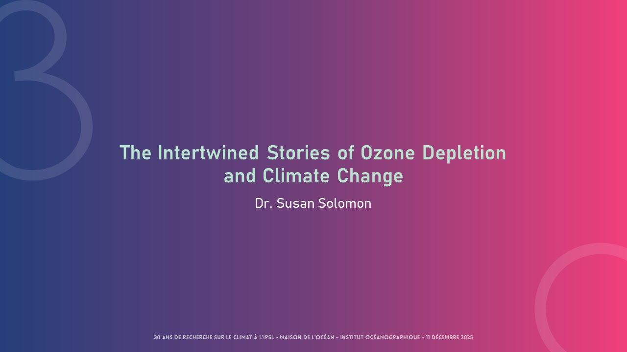 The Intertwined Stories of Ozone Depletion and Climate Change