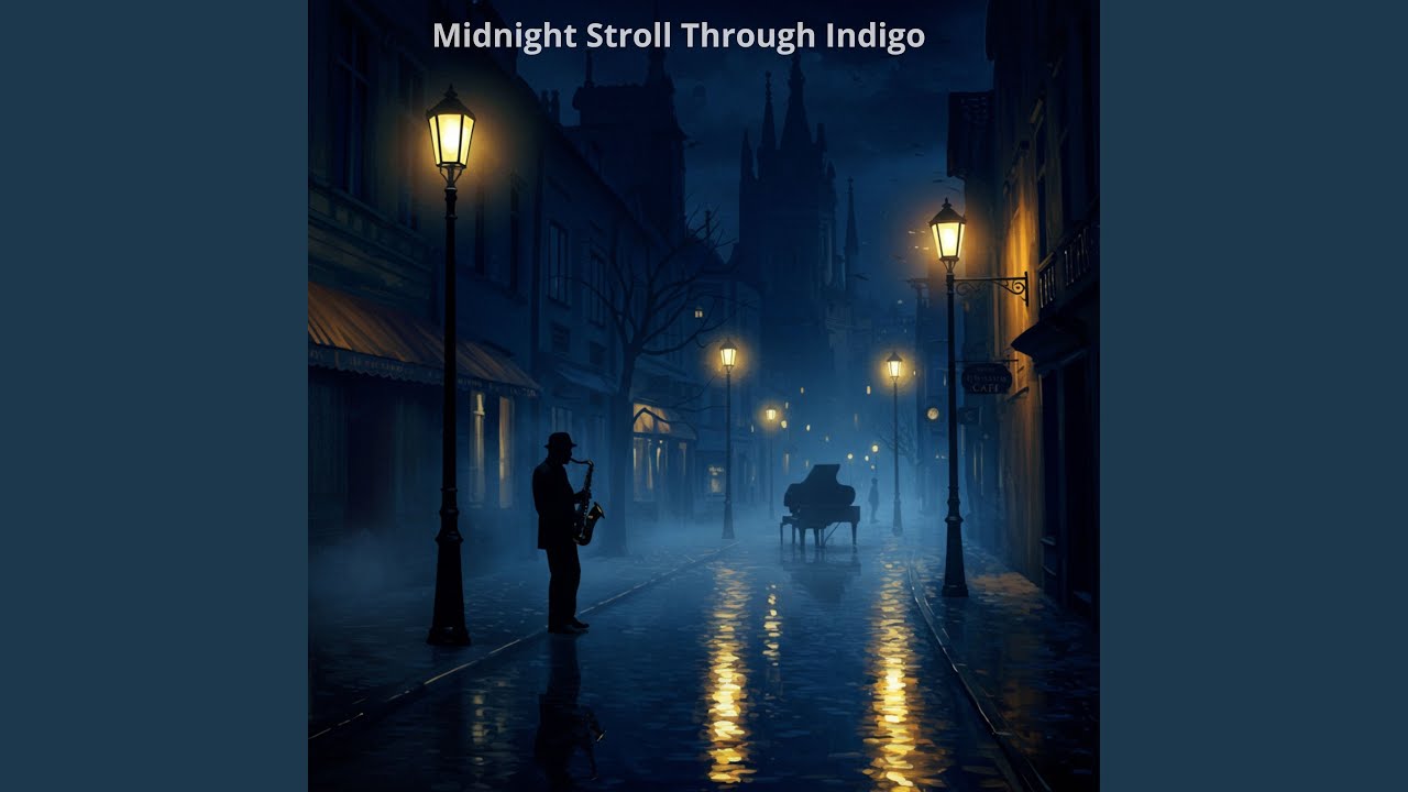 Midnight Stroll Through Indigo