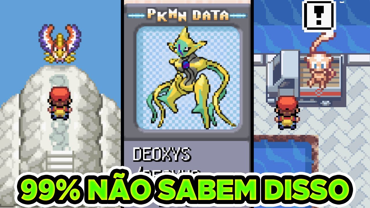 A Maioria dos Jogadores de Pokémon Fire Red Não Sabem Disso - 20 Curiosidades de Pokémon Fire Red