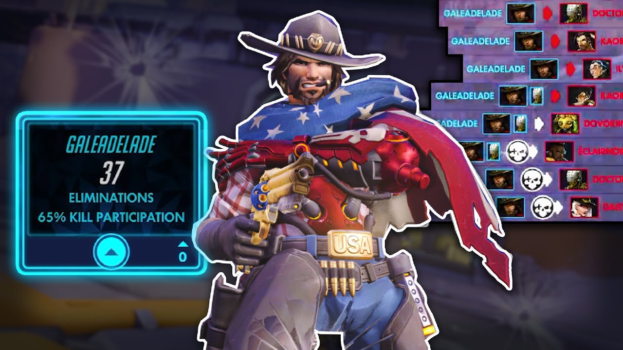 Новый Маккри &mdash; потрясающий! [Топ-500 25-го сезона Overwatch] - Гейл Аделаида из TSM