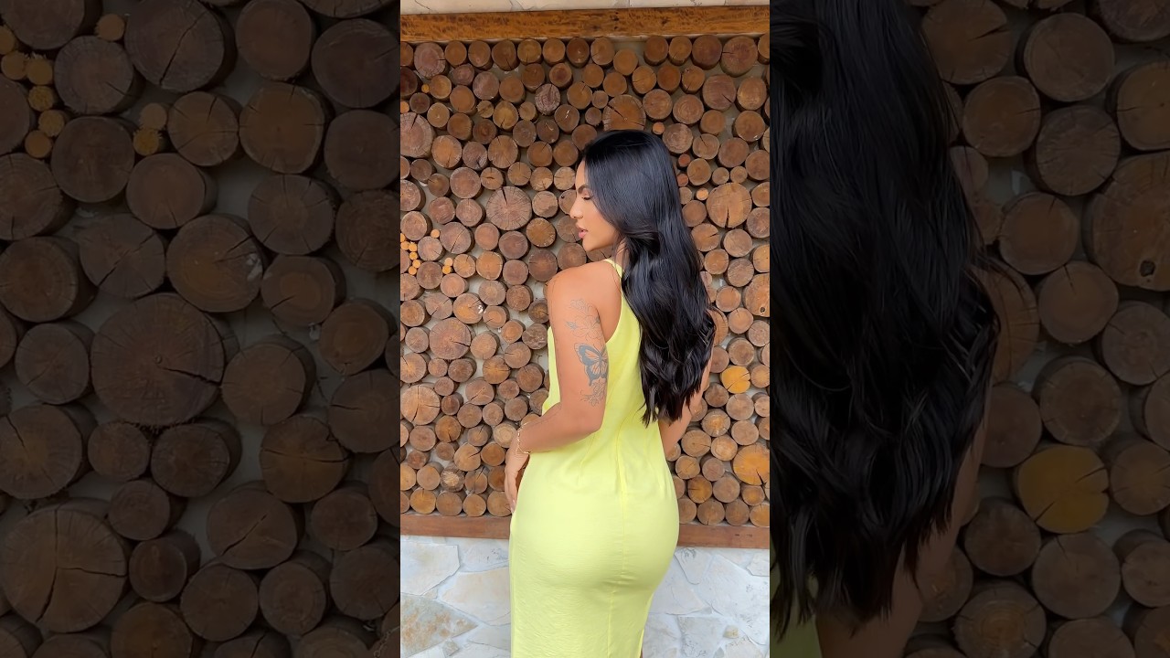 REF 384: VESTIDO MULA MANCA💛💥 ig: milandryk
