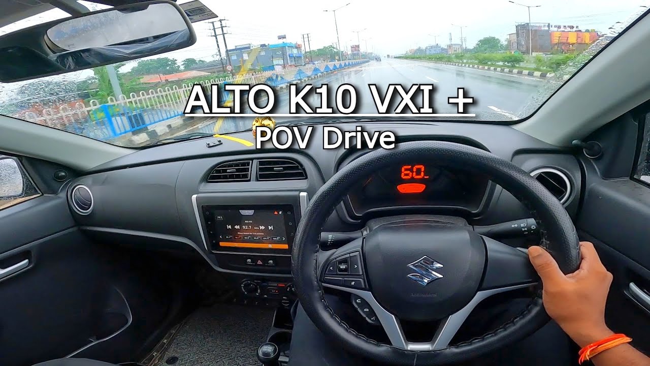 🚗 Alto K10 VXI Plus POV Drive 😱 4K GoPro Experience – Real Driving Feel!