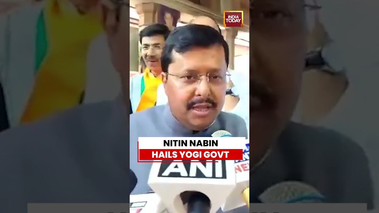 BJP President Nitin Nabin Says UP Set To Lead India's Growth Story #shorts