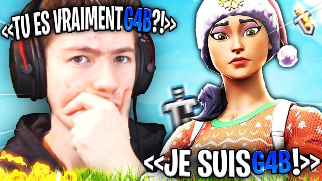 🔥 Il se fait PASSER pour un JOUEUR du CLAN G4B, mais voici son VRAI niveau en BUILDFIGHT...