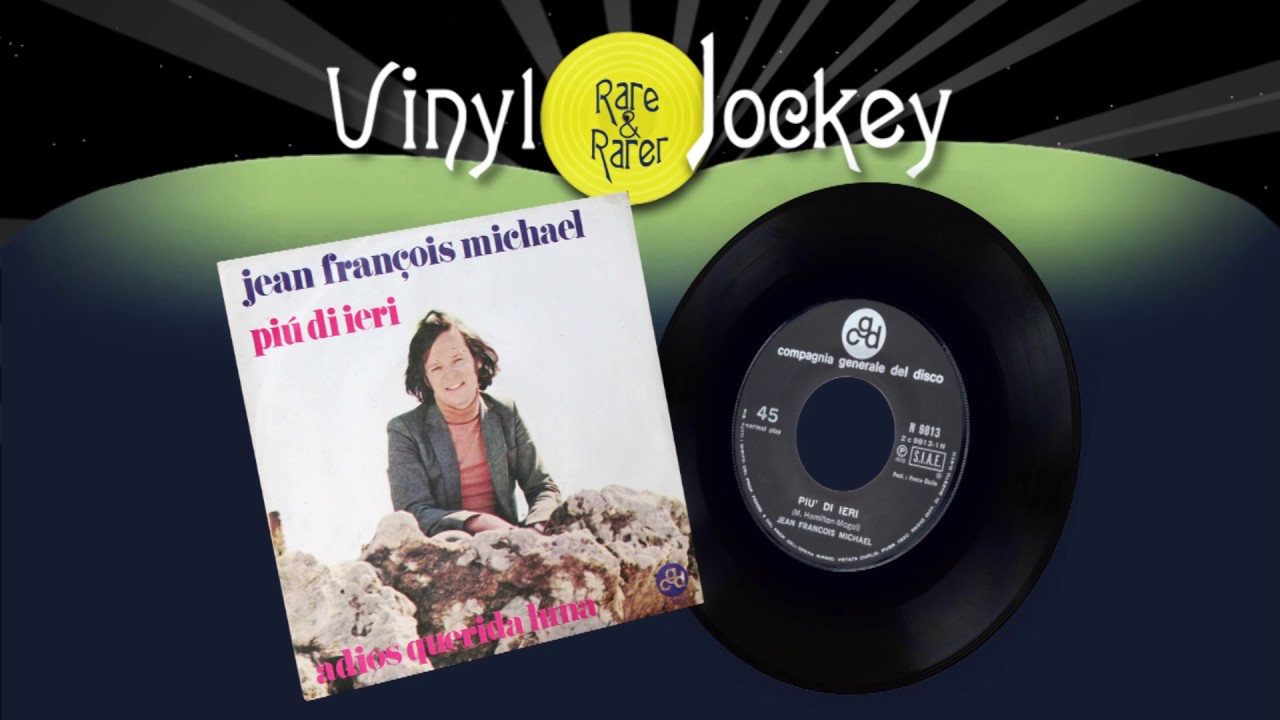 JEAN FRANCOIS MICHAEL - PIU' DI IERI - TOP RARE VINYL RECORDS - RARI VINILI