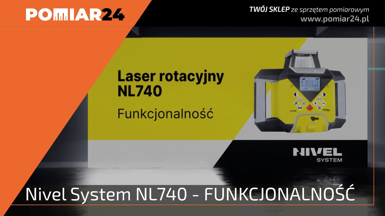 Nivel System NL740 - FUNKCJONALNOŚĆ