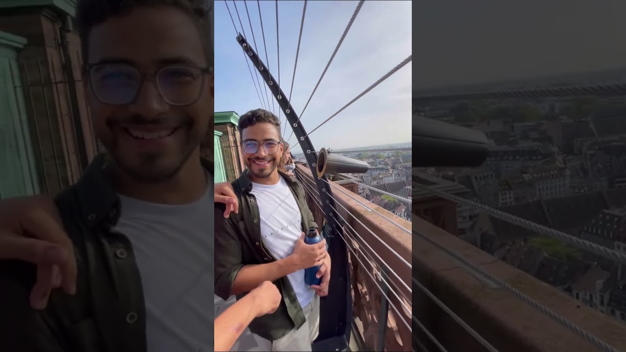 طلعنا لأطول كنيسة فستراسبوغ 🇫🇷😬