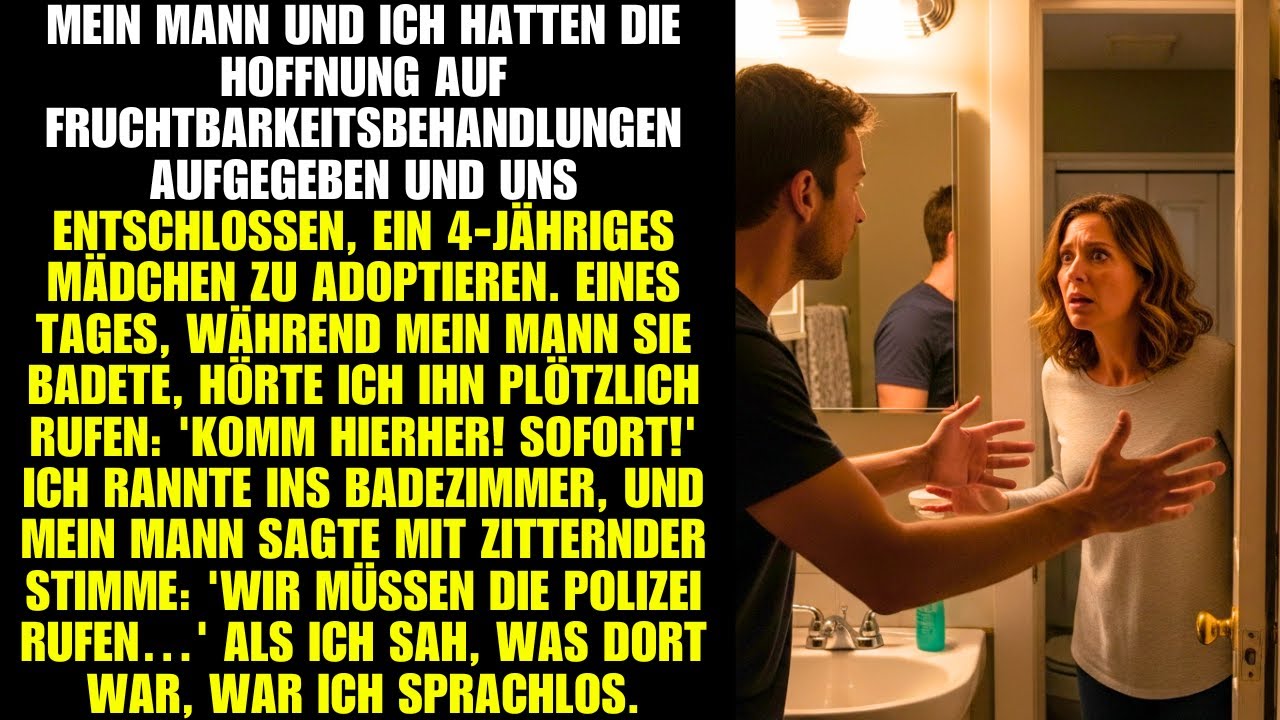 MEIN MANN UND ICH HATTEN DIE HOFFNUNG AUF FRUCHTBARKEITSBEHANDLUNGEN AUFGEGEBEN UND UNS ENTSCHLOSSEN