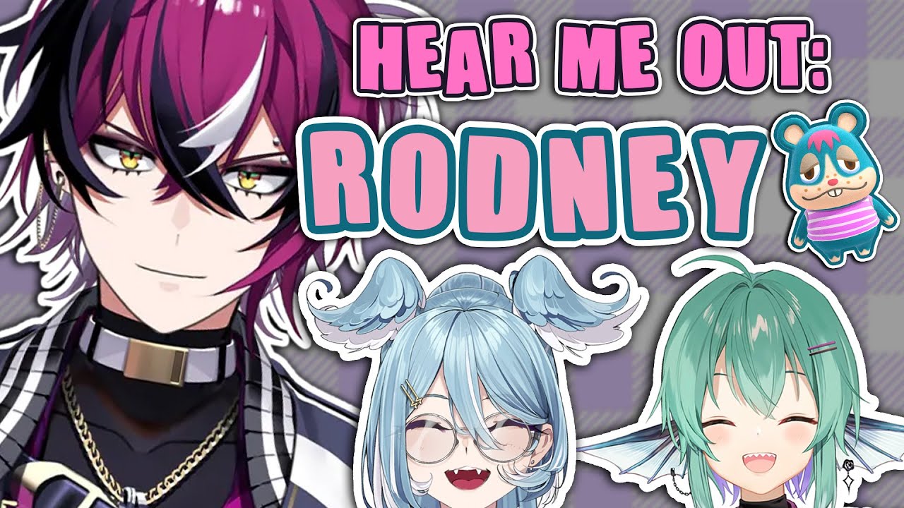 Doppio prepared 20 slides to convince us that Rodney is worth taking home 【NIJISANJI EN CLIP】