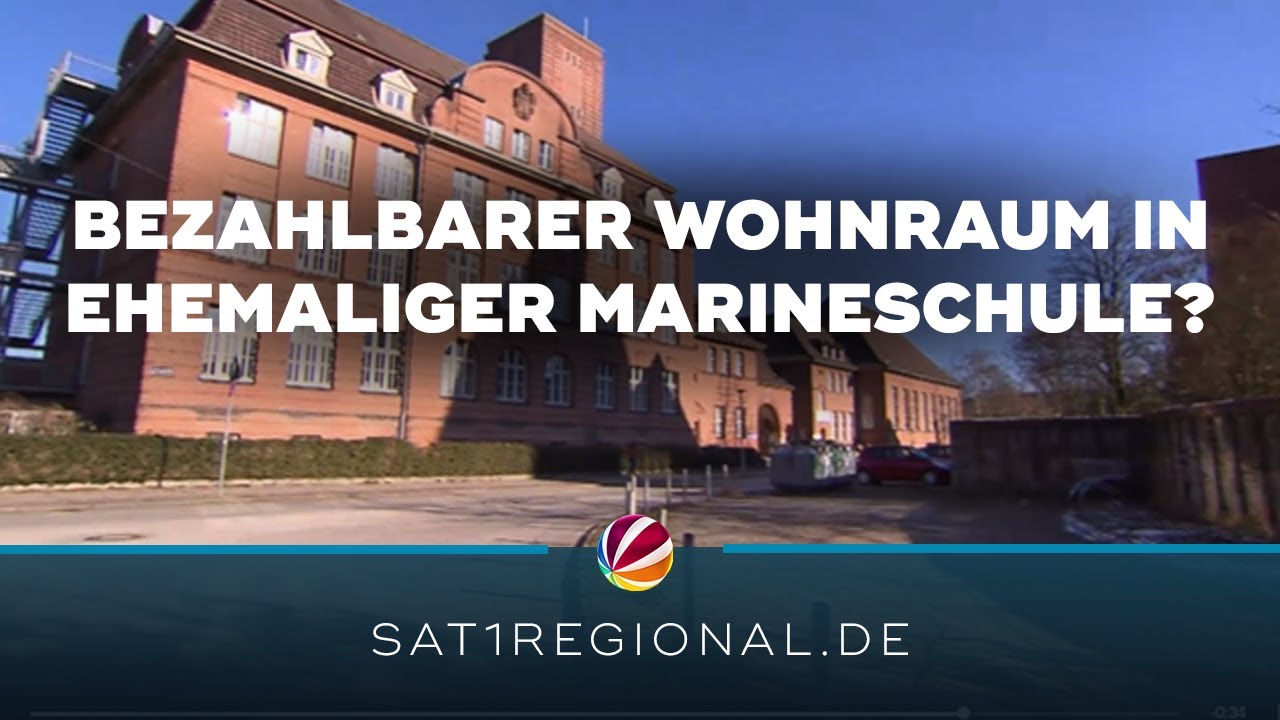 Bezahlbarer Wohnraum: Künftig 160 zum Teil geförderte Wohnungen in ehemaliger Marineschule in Kiel?