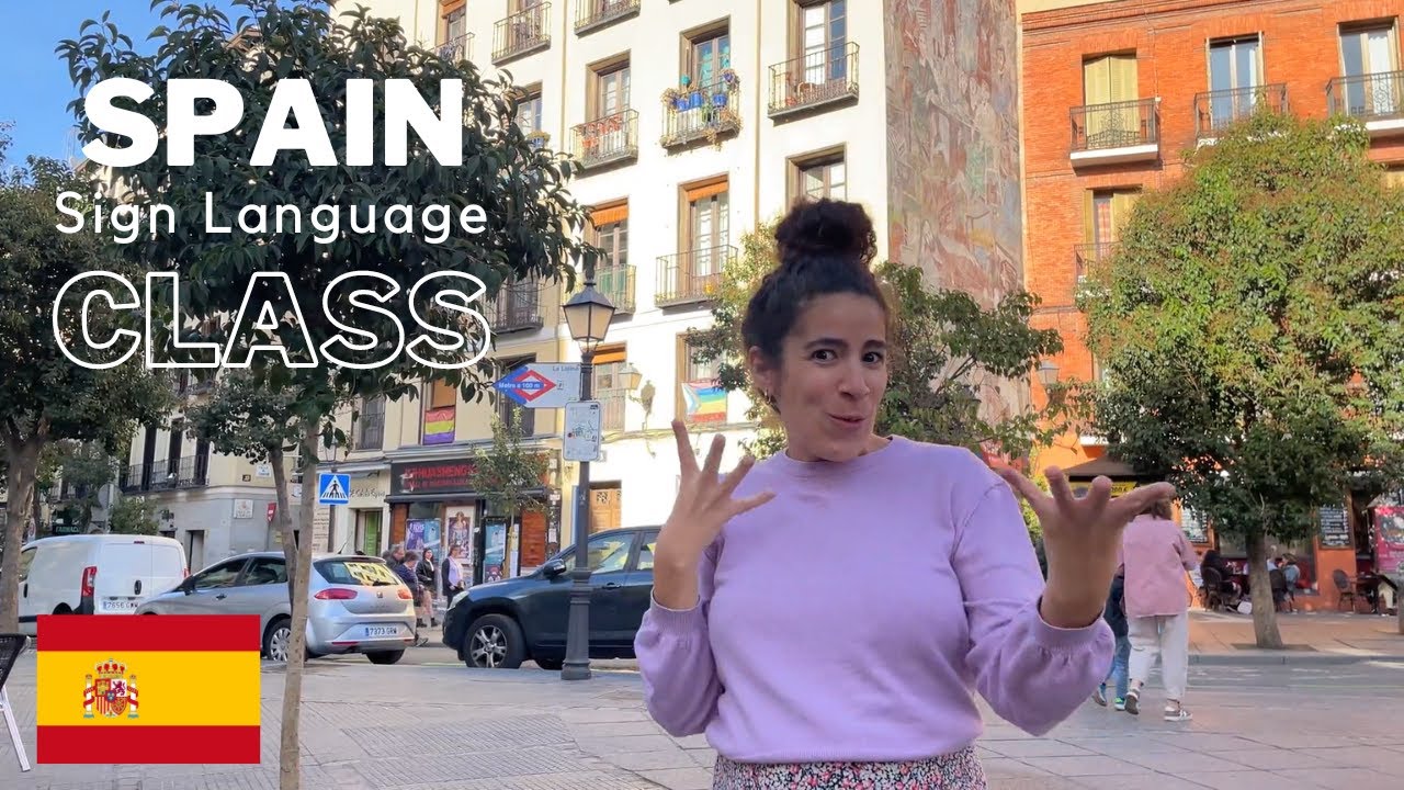 Learn SPAIN Sign Language with Bel&eacute;n! | Online Class | InterSign University
