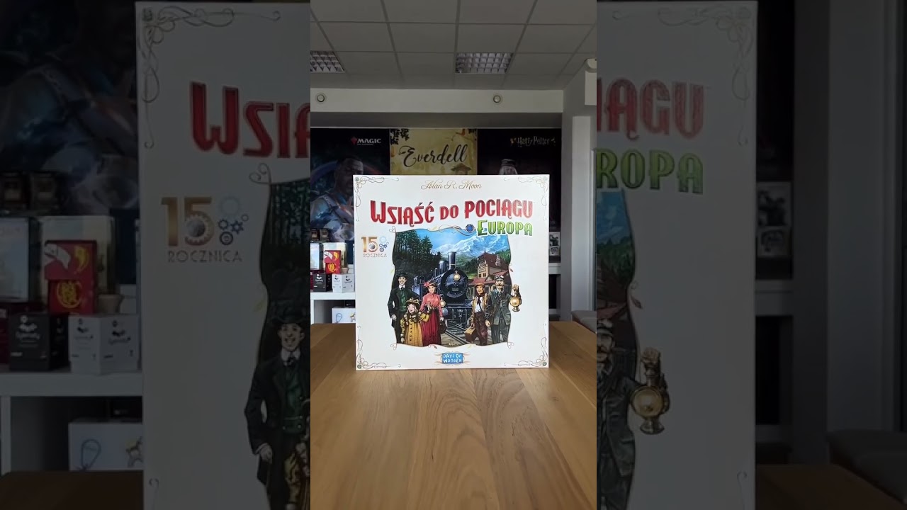 Wsiąść do Pociągu: Europa w kolekcjonerskim wydaniu na 15-lecie gry jest naprawdę imponująca! 🤩