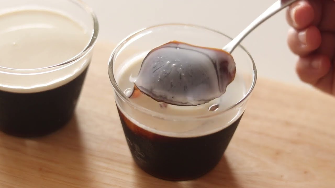 【混ぜて冷やすだけ！】超簡単とろけるコーヒーゼリーの作り方 / Coffee Jelly recipe