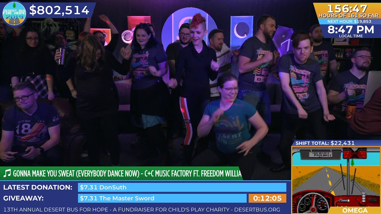 DB2019 - RDP: Gonna Make You Sweat (Everybody Dance Now) - C+C Music Factory ft. Freedom Williams