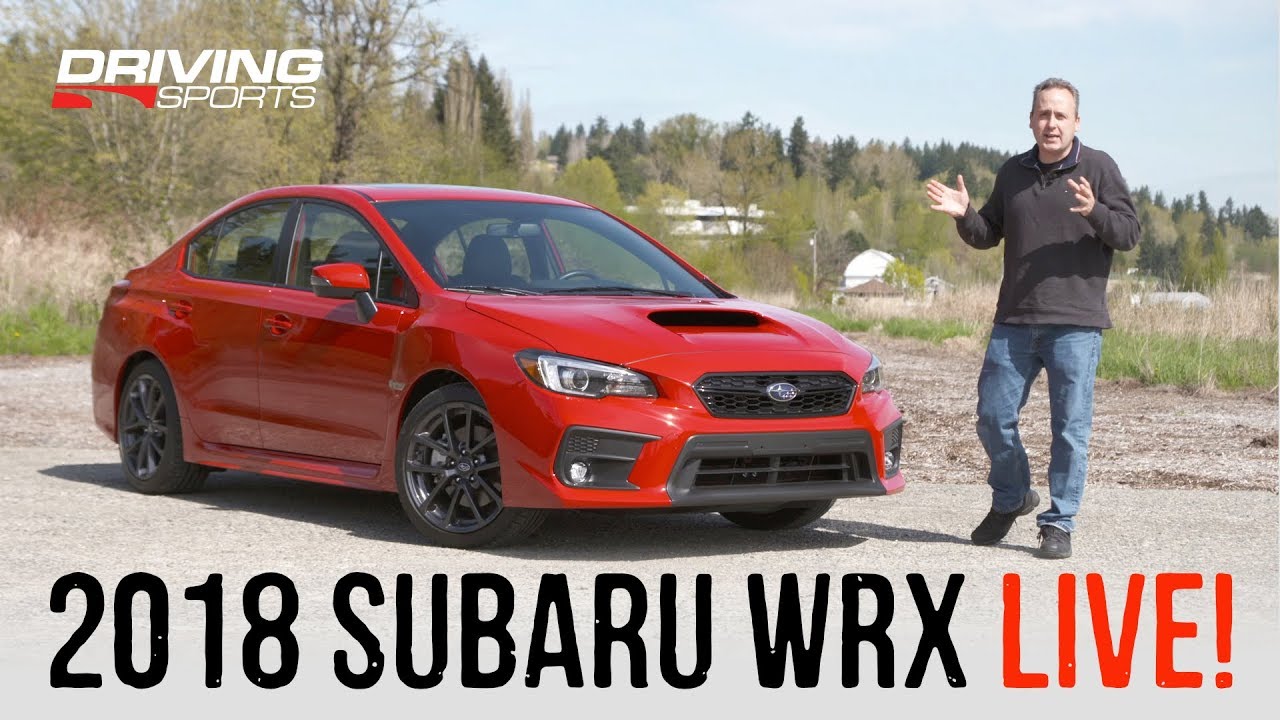2018 Subaru WRX Limited Review - Live Episode