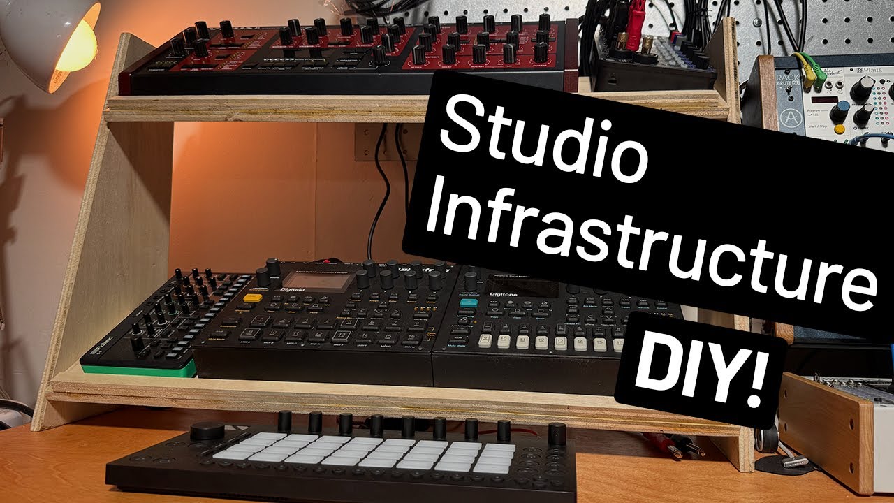 How this DIY Synth Stand improved my creativity, for less than $20!