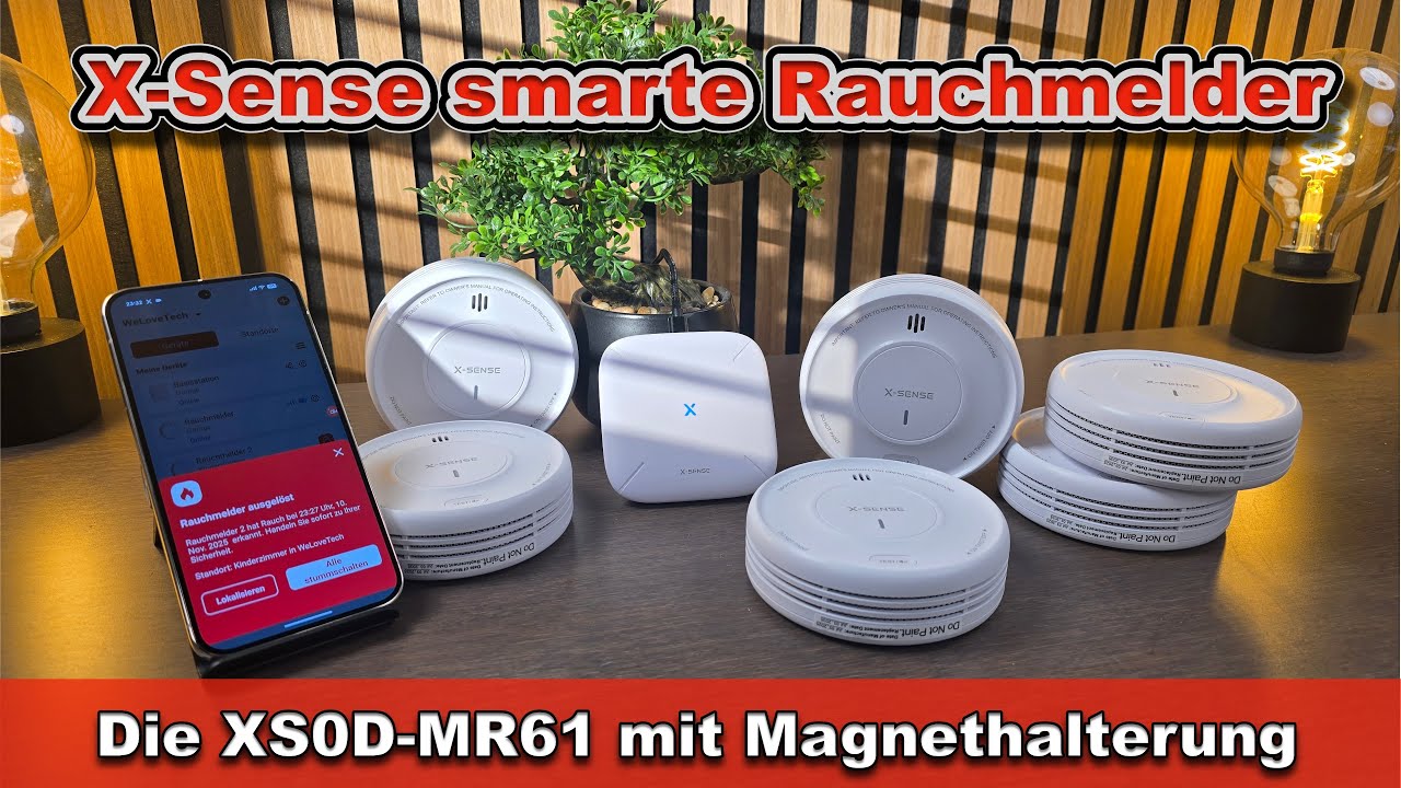 X-Sense XS0D-MR61 Test – Smarter Rauchmelder fürs Smarthome mit App-Alarm & Funk-Vernetzung!
