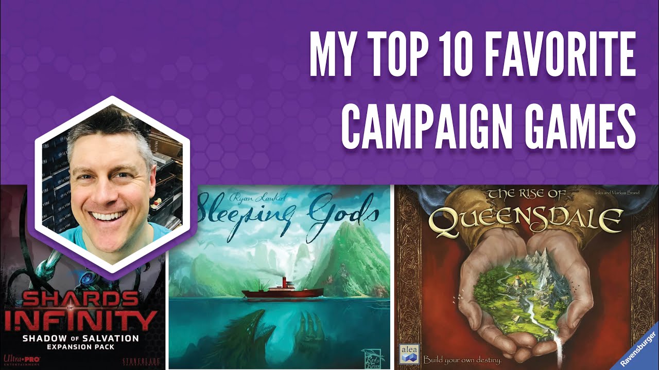My Top 10 Favorite Campaign Games