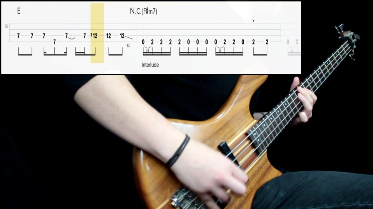 Nirvana - You Know You're Right (Bass Only) (Play Along Tabs In Video)